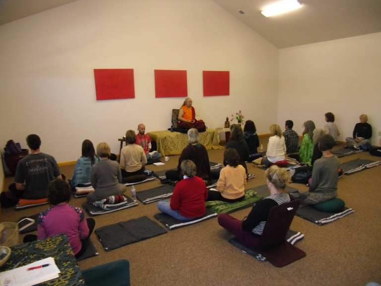 Buddhist meditation Lama Jigme