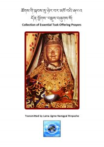 a collection of essential tsok offering prayers