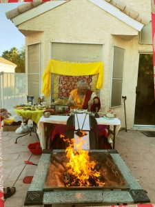 wrathful dakini fire puja 2