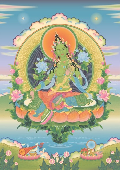 Green Tara v5 (416 x 590)